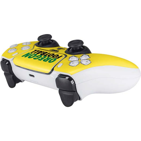 University of Oregon Ducks Football PS5 Controller Skin